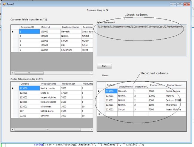 OutPut and running the Code
